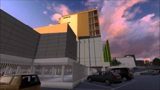 Morrisons new store application in Hillingdon: CGI fly-through