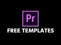 How To Start Editing with FREE Templates THE RIGHT WAY (Premiere Pro Tutorial 2021)