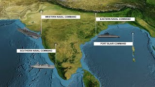 Commands Of Indian Navy | Significance Of Naval Commands Location-Wise