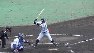 【抜ければ同点！相手の好守備に阻まれる！！】2018/04/17日本通運・浦部 剛史#1(和泉中※忠岡ボーイズ→広陵高→神奈川大)