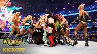 NXT Superstars take over the WrestleMania Women's Battle Royal Match: WrestleMania 34 Kickoff