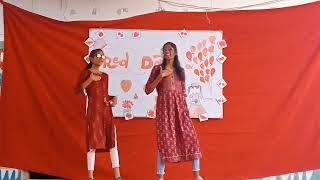 Red day celebration in pratibha High school