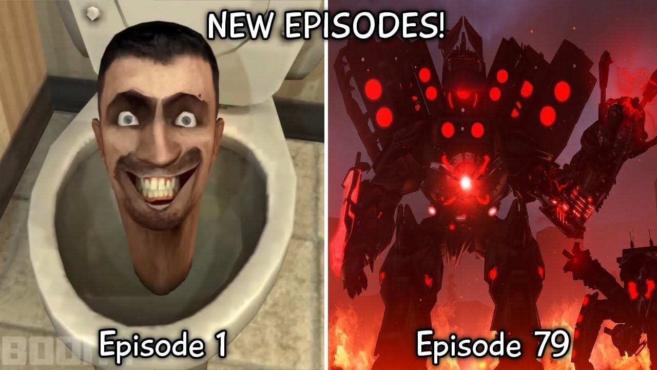 Skibidi Toilet 1 80 All Episodes 60 Fps Remastered Titan Speakerman