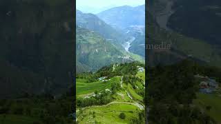 Beautiful view | Lekhfant Parbat | Jaljala Gaupalika | Aerial View