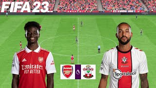 FIFA 23 | Arsenal vs Southampton - 22/23 Premier League English - PS5 Gameplay