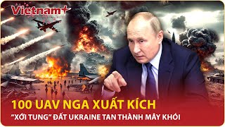 Thời sự sáng Mùng 2 Tết: Nga “dồn máu” nã 100 UAV “xới tung” đất Ukraine, Kiev hoảng loạn trong đêm