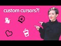 Code custom cursors in HTML & CSS | PNG cursors | SVG cursors