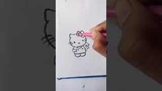 How To Draw Kitty for beginners
