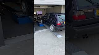 Golf 2 16VG60 dyno 285hp 310nm