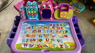 Honest Review VTech Touch And Learn Activity Desk Deluxe Purple Pink