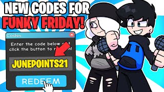 *NEW* ALL WORKING CODES FOR FUNKY FRIDAY JUNE 2021! ROBLOX FUNKY FRIDAY CODES 2021