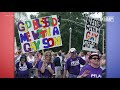 the go go s belinda carlisle and son show their pflag pride more in common