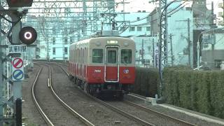 【唸るモーター音！】阪神7890系 武庫川線 送り込み回送 武庫川駅通過