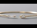 modian real 925 sterling silver simple thin clear cz finger rings adjustable 14k gold ring for women