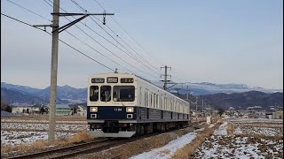 (お蔵入り動画/画面揺れあり)中丸田農道2号踏切16:29通過「別所線(1104編成+1004編成)まるまどりーむMimaki号 別所温泉行き」