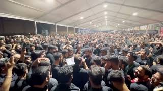 Night of Ashura in Karbala | JAB MUJHE AAPKE KAATIL NE HAI MARA BABA | Kazmi Brothers 110