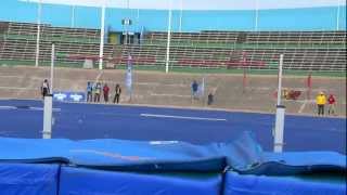 Robinson clears 2.15m, beats Bryan on countback 2013 JAMAICA CARIFTA TRIALS