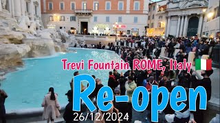 ROME (Italy) 🇮🇹 - The Trevi Fountain now more BEAUTIFUL then ever #trevifountain #fontanaditrevi