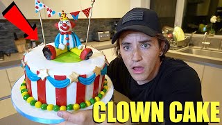 If you see this Clown Cake, Do NOT eat it, Throw it away FAST!! (Something very bad will happen)