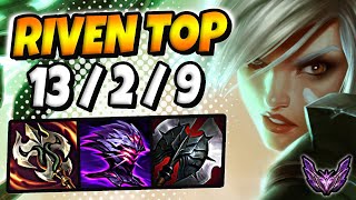 Riven TOP vs Aatrox [ OTP ] Lol Korea Master Patch 12.22 ✅