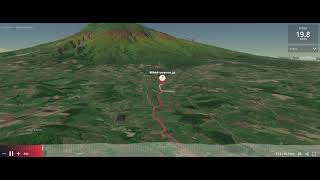 岩木山一周サイクリングルートを3D MAP動画で見る  #BiketraverseJP