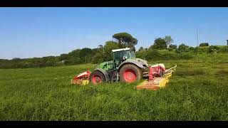 Sfalcio XXL | 4X Fendt mowing in italy | FIENAGIONE 2022