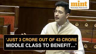 Subsidies For Poor, PLI For Rich... Nothing For Middle Class: AAP MP Raghav Chadha's Fiery Speech