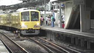 【西武鉄道】101系 拝島線萩山駅 渡り線の音 国分寺行 駅ナカポイント