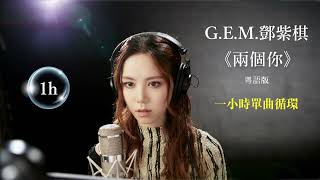 G.E.M.鄧紫棋《兩個你Double You(粵語版)》飛虎3壯誌英雄主題曲Audio｜♾️一小時無廣告循環播放1 Hour Loop♾️｜歌詞｜鄧紫棋兩個你｜鄧紫棋兩個自己｜邓紫棋两个自己两个你