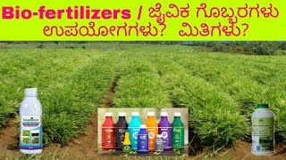 Bio-fertilizer | ಜೈವಿಕ ಗೊಬ್ಬರಗಳು | ಉಪಯೋಗಗಳು? ಮಿತಿಗಳು?