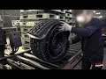 Amazing Process of Making Retreaded Tire With Old Tires. Tire Recycling Factory in Korea