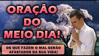 ((🔴)) ORAÇÃO DO MEIO DIA  OS QUE FAZEM O MAL SERÃO AFASTADOS DA SUA VIDA!