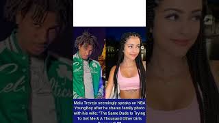 Malu Trevejo speaks on NBA YoungBoy after he shares family photo...#rapper #traphiphop #rap #hiphop