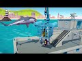 saving granny from sharks gang beasts funny moments