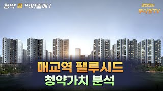 매교역 팰루시드 청약가치 분석