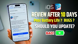 iOS 18 beta 1 Review 10 Days Later | iOS 18 beta 1 Battery life, heating, should you update?