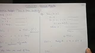 Time Complexity of Iterative Algorithms #1