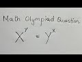 United Kingdom - A Nice Exponential Equation | Math olympiad Question