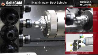 SolidCAM Mill-Turn \u0026 iMachining on QuickTech T8 Hybrid