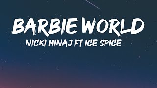 Nicki minaj & Ice Spice-Barbie world[Lyric]