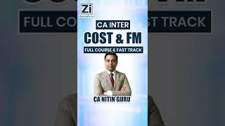 CA Inter Cost \u0026 FM - CA Nitin Guru #cainter #costing #cainterfm #canitinguru #caintercosting