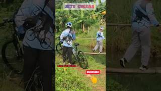 gowes happy situ cikeas #gowes #gowessepeda #gowessantai #goweshappy #shorts #bikepark