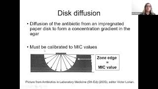 October 2024 AMR CoP ECHO Session: EUCAST Disk Diffusion Method and its relation to MIC