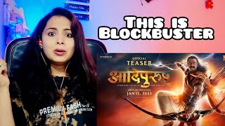Adipurush (Official Teaser) Hindi | Prabhas | Saif Ali Khan | Kriti Sanon | Om Raut | Reaction