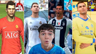 ¡JUEGO CON CRISTIANO RONALDO EN TODOS LOS FIFA!