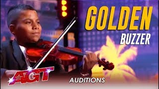 Tyler Butler-Figueroa: THE MOST INSPIRING CHILD AUDITION EVER!!! | America's Got Talent 2019