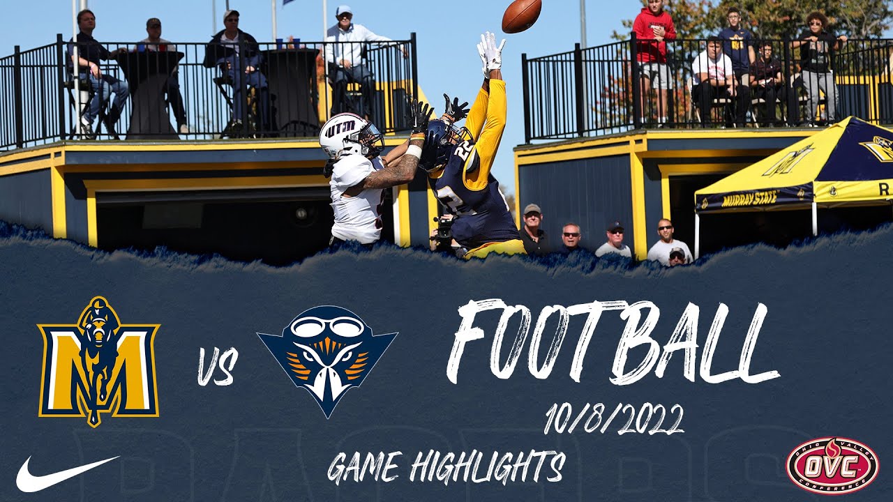 Murray State Vs Tennessee-Martin Football Highlights | 10-8-2022 - YouTube