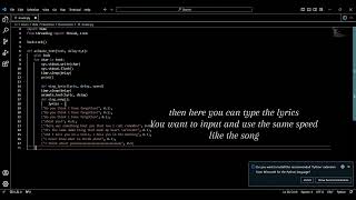 HOW TO MAKE SONG WITH PYTHON