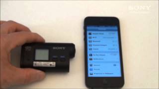 Sony Action Cam Wi-Fi: Transferring Content to Apple iOS Device via Playmemories Mobile App