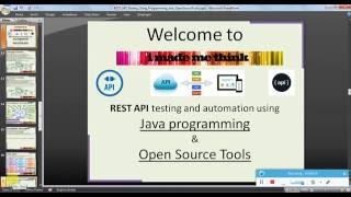REST API testing using Java programming Simple HTTPurl connection lib Part 2 Coding detail, sample